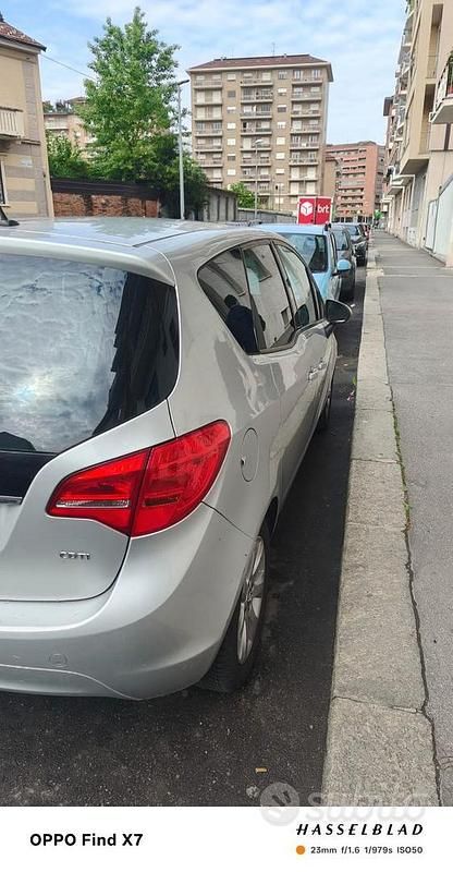 Usata Opel Meriva 2012 Grigio Monovolume