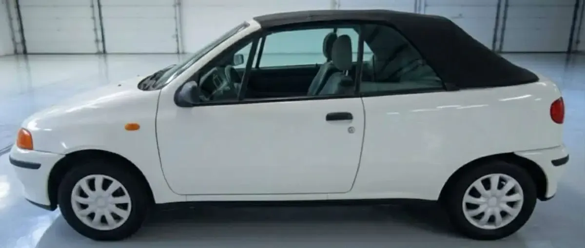 Usata Fiat Punto Cabriolet S 60 CV (44 kW) 1997 Bianco Cabrio