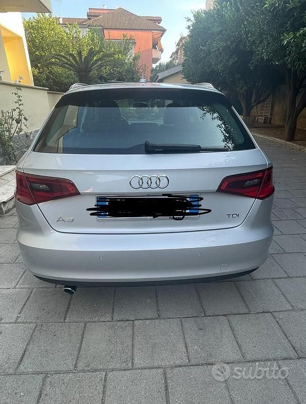 Usata Audi A3 105 CV (77 kW) 2014 Grigio Berlina
