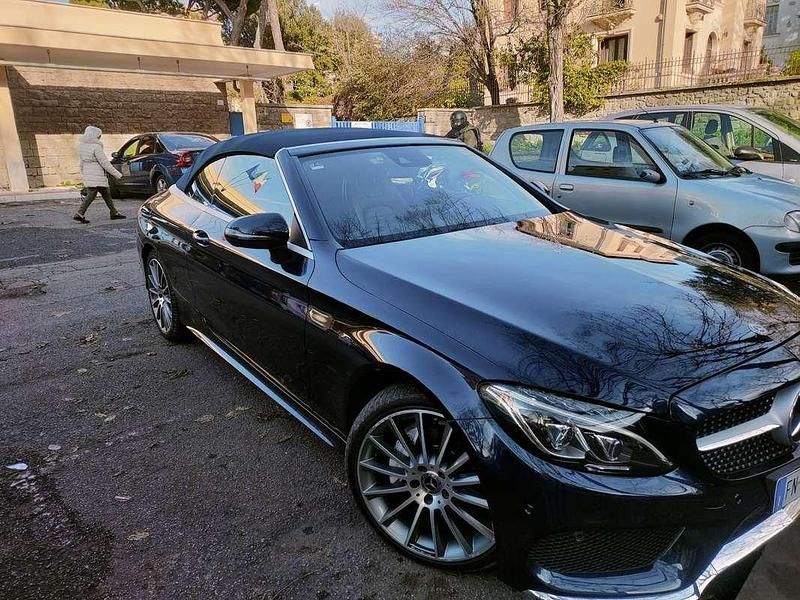 Usata Mercedes C220 170 CV (125 kW) 2018 Cabrio