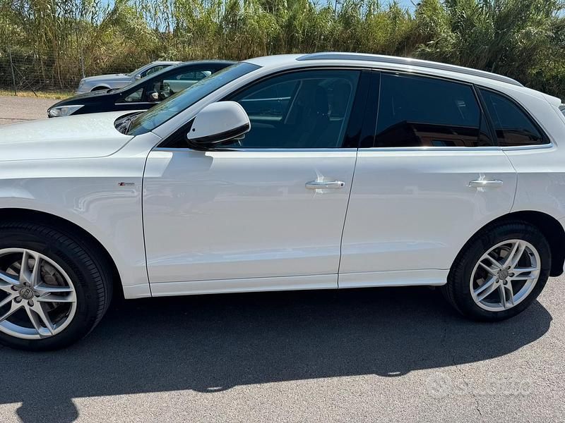 Usata Audi Q5 S-Line 190 CV (139 kW) 2015 Bianco SUV
