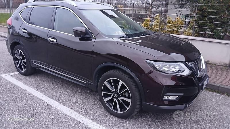 Usata Nissan X-Trail Tekna 131 CV (96 kW) 2018 Marrone SUV