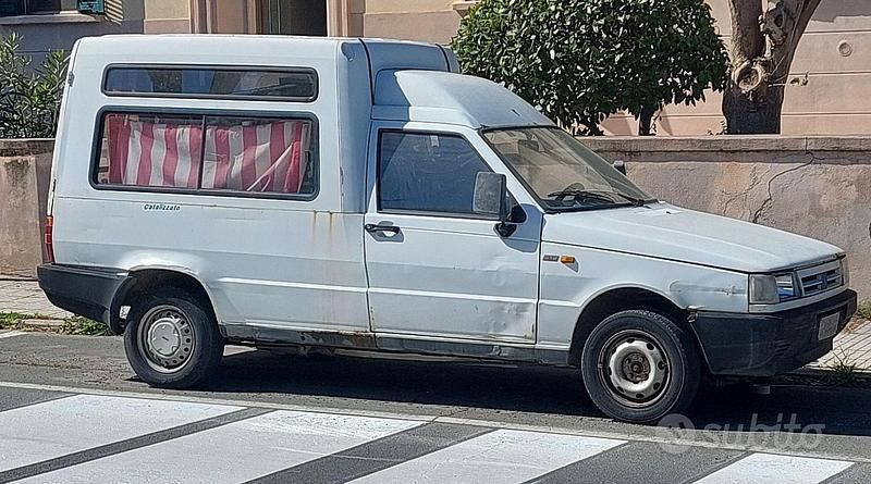 Usata Fiat Fiorino 1994 Bianco Monovolume