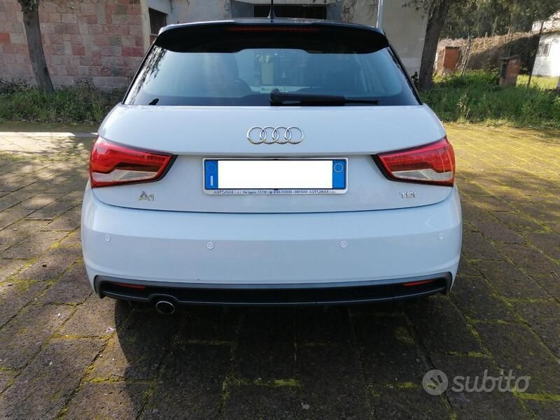 Usata Audi A1 116 CV (85 kW) 2016 Bianco Utilitaria