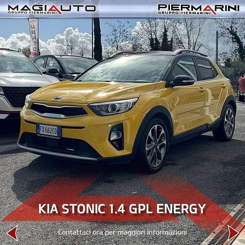 Usata Kia Stonic 97 CV (71 kW) 2019 Giallo SUV