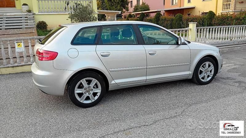 Usata Audi A3 102 CV (75 kW) 2009 Argento Utilitaria