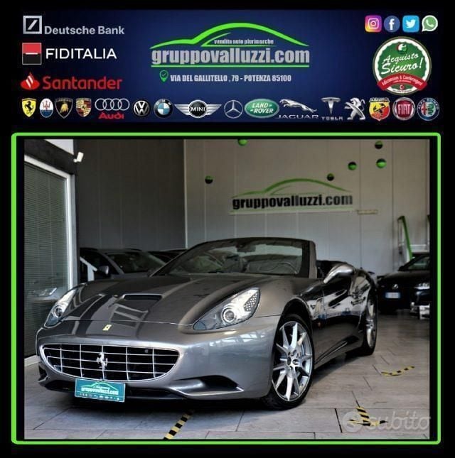 Grigio Usata 2011 Ferrari California Cabrio | 117.990 € (Super prezzo) - Immagine 1/4