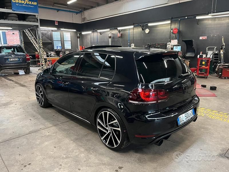 Usata VW Golf VI GTD 170 CV (125 kW) 2010 Nero Utilitaria