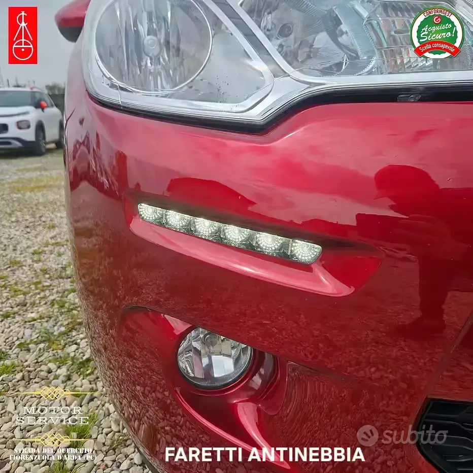 Usata Citroën C3 82 CV (60 kW) 2016 Rosso Berlina
