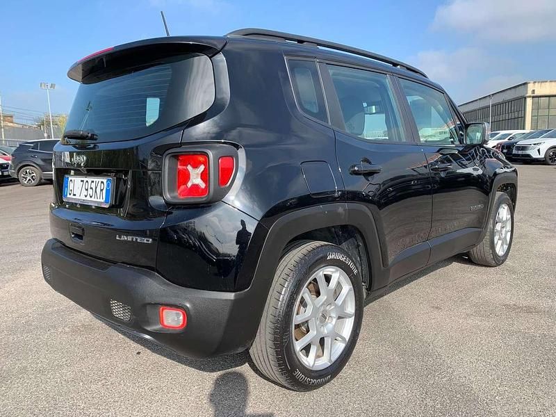 Usata Jeep Renegade Limited 131 CV (96 kW) 2022 Vernice pastello solid black SUV