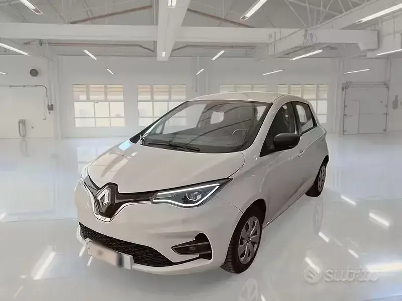 Usata Renault Zoe Life 50 kW (69 CV) 2021 Bianco Utilitaria