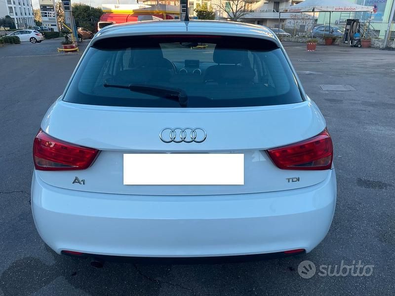 Usata Audi A1 S-Line 89 CV (65 kW) 2014 Bianco Utilitaria