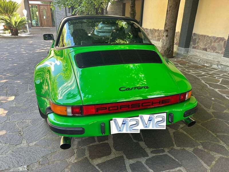 Usata Porsche 911 150 CV (110 kW) 1974 Verde Cabrio