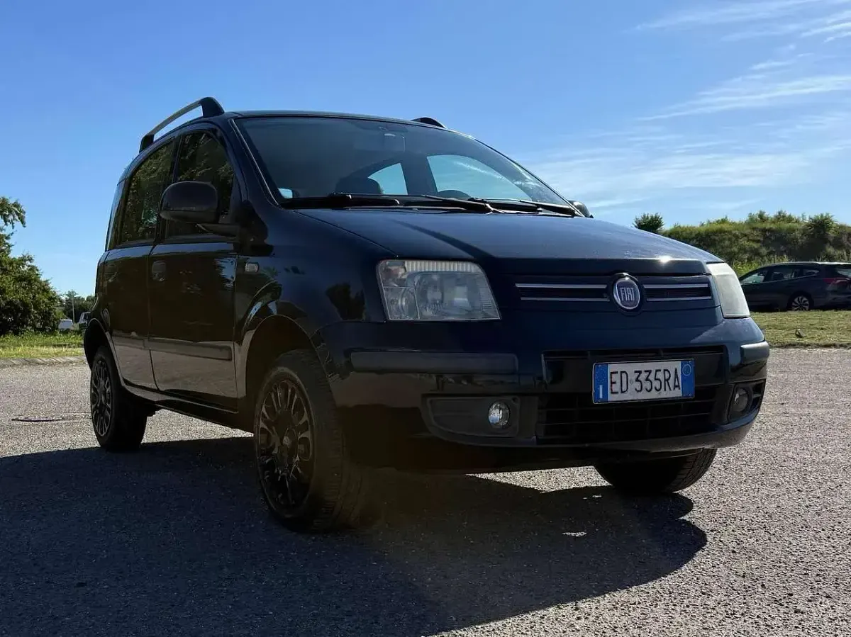 Usata Fiat Panda Active 60 CV (44 kW) 2010 Nero Utilitaria