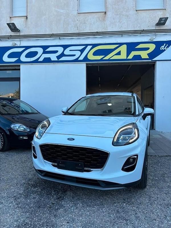 Begagnad Ford Puma Titanium 125 HK (91 kW) 2022 Vit Kombi