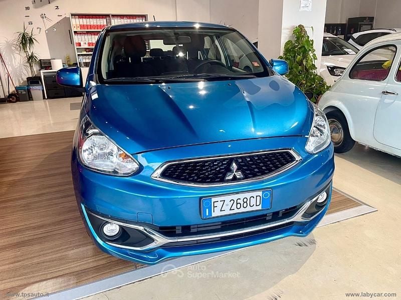 Usata Mitsubishi Space Star Invite 71 CV (52 kW) 2019 Blu Utilitaria