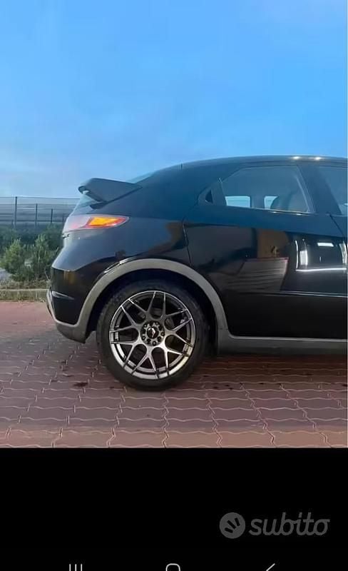 Usata Honda Civic 75 CV (55 kW) 2008 Nero Coupé