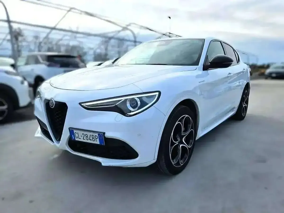 Usata Alfa Romeo Stelvio Ti 280 CV (205 kW) 2022 Bianco SUV
