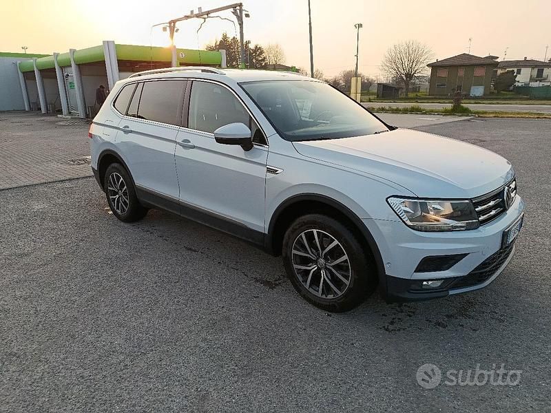 Usata VW Tiguan Allspace Business 150 CV (110 kW) 2018 Bianco SUV