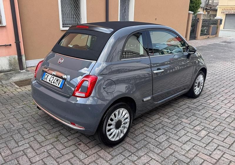 Usata Fiat 500 69 CV (50 kW) 2019 Grigio Cabrio