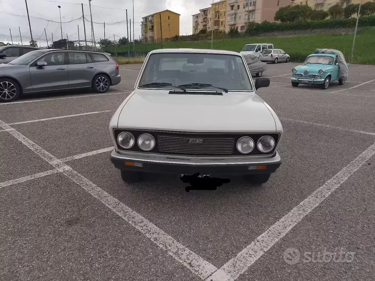 Usata Fiat 1600 98 CV (72 kW) 1981 Bianco Berlina
