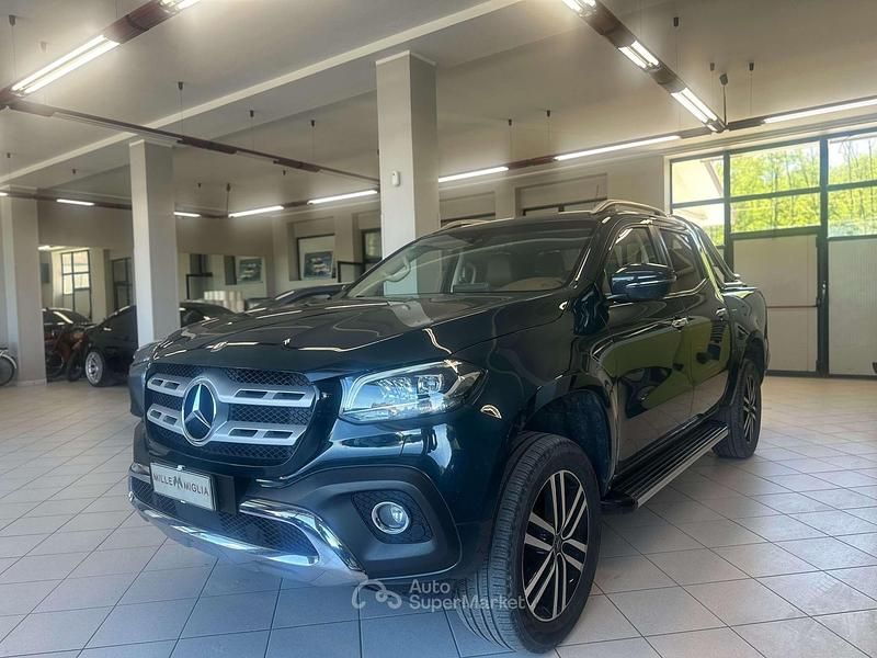Usata Mercedes X250 190 CV (139 kW) 2018 Verde Pick-up