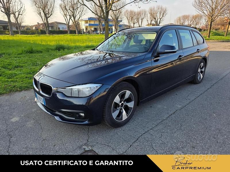 Usata BMW 320 Sport Line 163 CV (119 kW) 2015 Blu/azzurro Station wagon