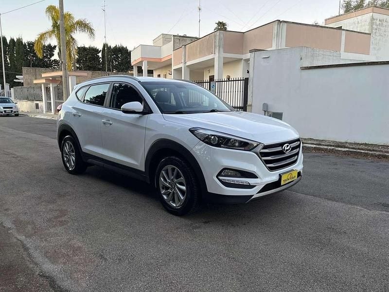 Usata Hyundai Tucson 116 CV (85 kW) 2016 Bianco SUV