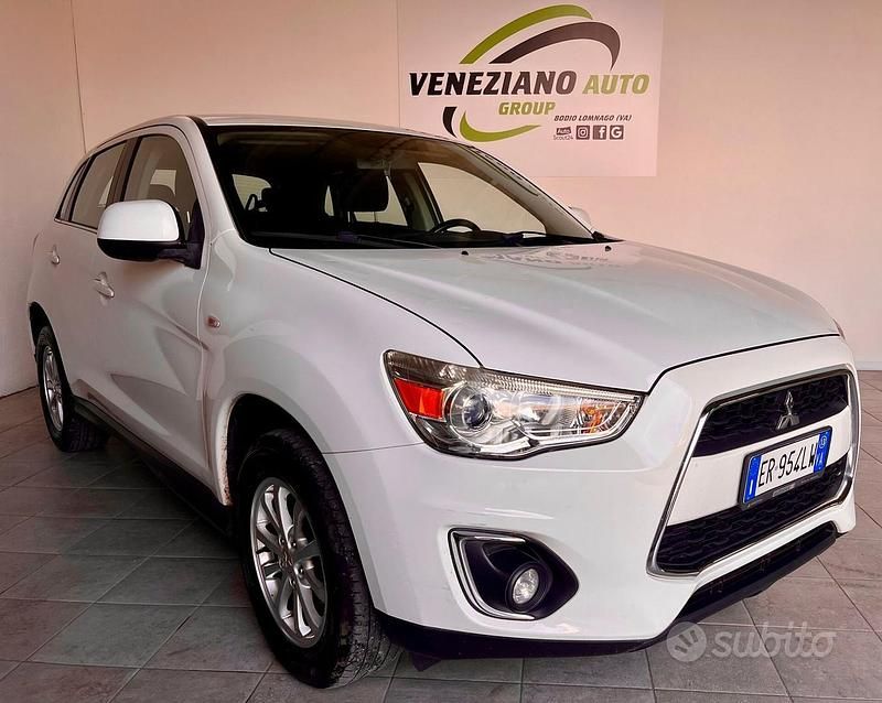Usata Mitsubishi ASX Intense 116 CV (85 kW) 2013 Bianco SUV