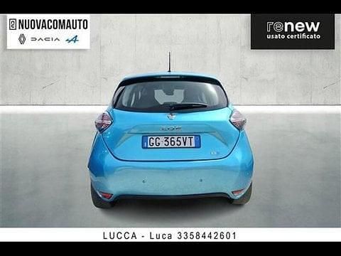Usata Renault Zoe Zen 100 kW (136 CV) 2021 Azzurro Utilitaria