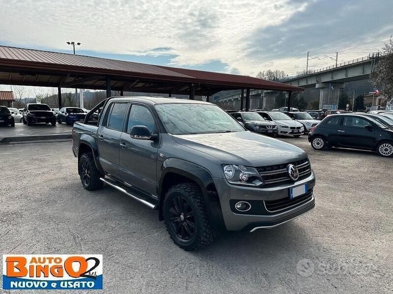 Usata VW Amarok Canyon 180 CV (132 kW) 2015 Grigio Pick-up