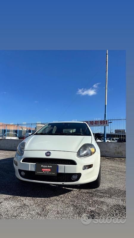Usata Fiat Punto Lounge 69 CV (50 kW) 2012 Bianco Berlina