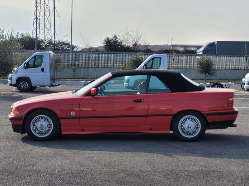 Usata BMW 318 Cabriolet Comfort Edition 116 CV (85 kW) 1997 Rosso Cabrio