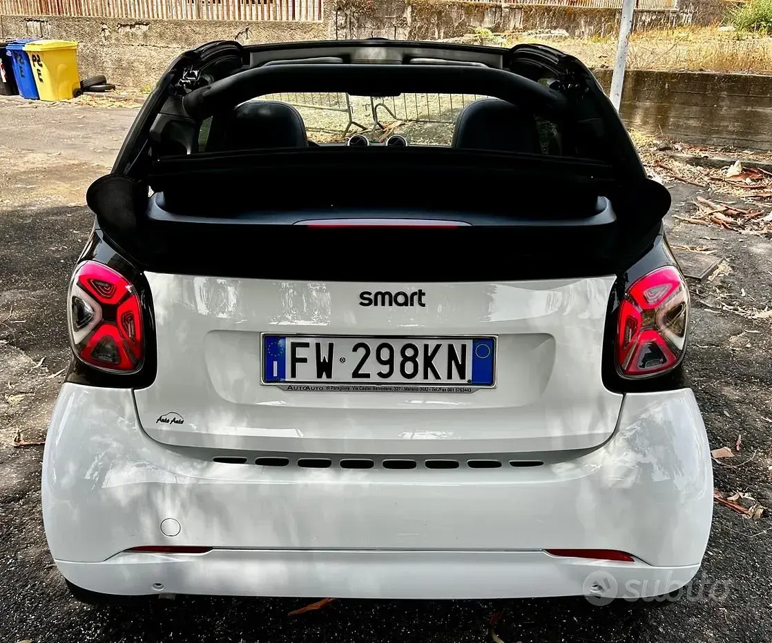 Usata Smart ForTwo Cabrio Passion 71 CV (52 kW) 2019 Bianco Cabrio