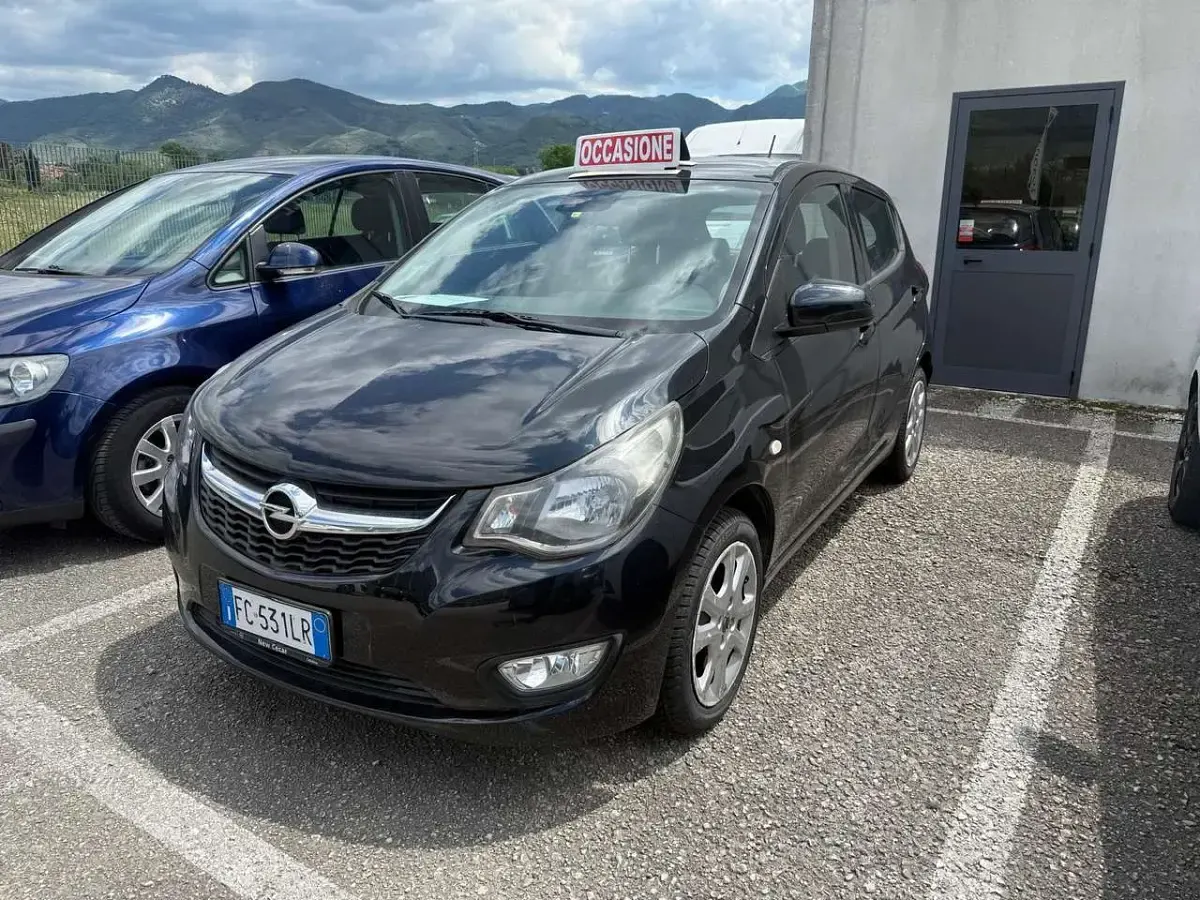 Usata Opel Karl 75 CV (55 kW) 2016 Nero Utilitaria
