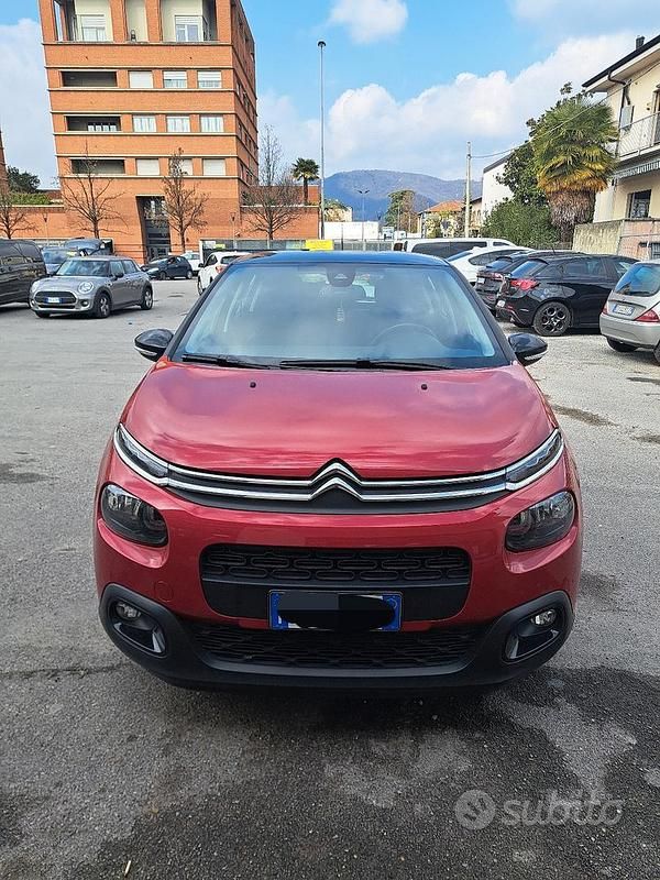 Usata Citroën C3 82 CV (60 kW) 2018 Rosso Utilitaria