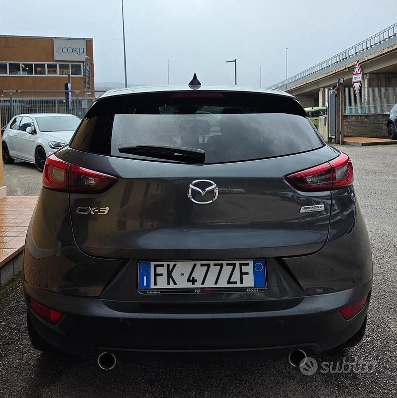 Usata Mazda CX-3 Exceed 105 CV (77 kW) 2017 Grigio SUV