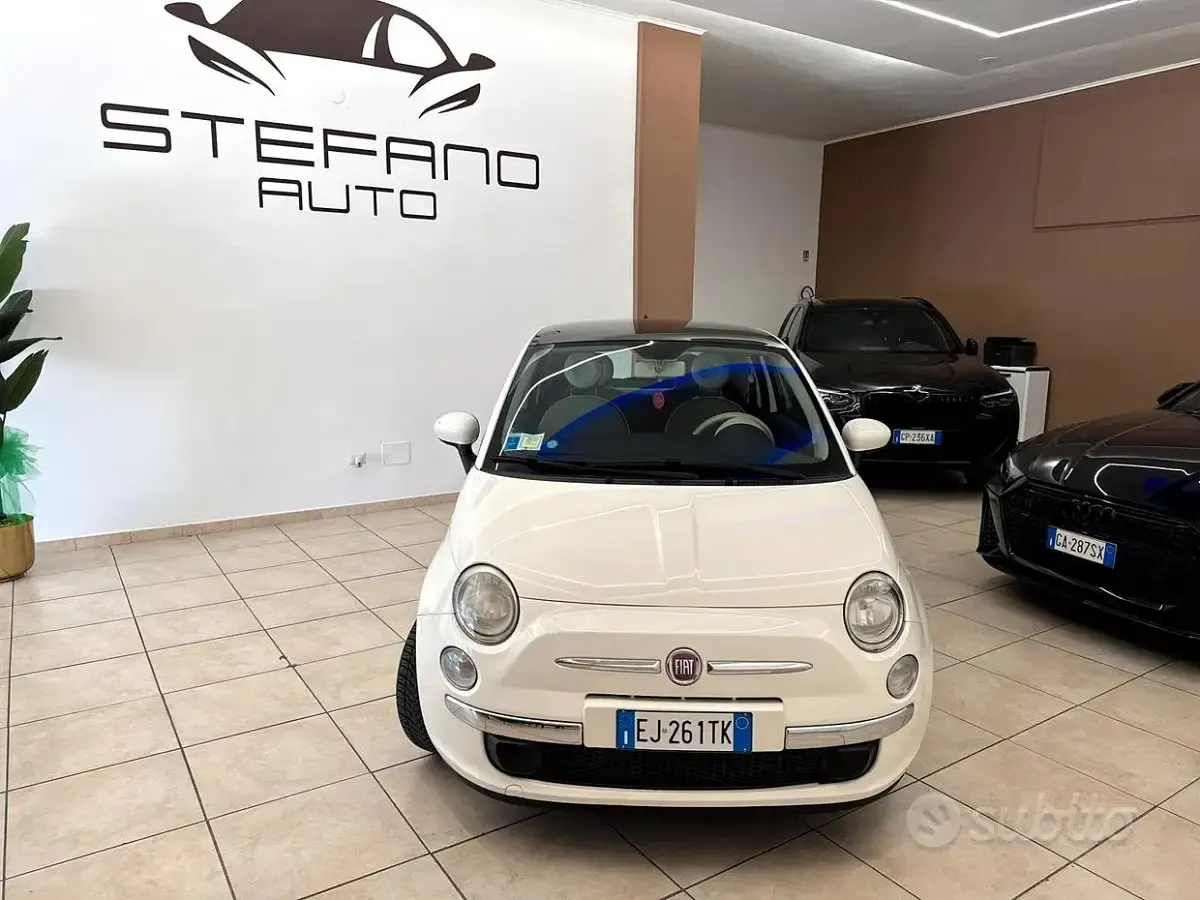 Usata Fiat 500 Pop 95 CV (69 kW) 2011 Bianco Berlina