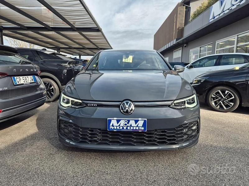 Usata VW Golf VII GTD 200 CV (147 kW) 2021 Grigio Utilitaria