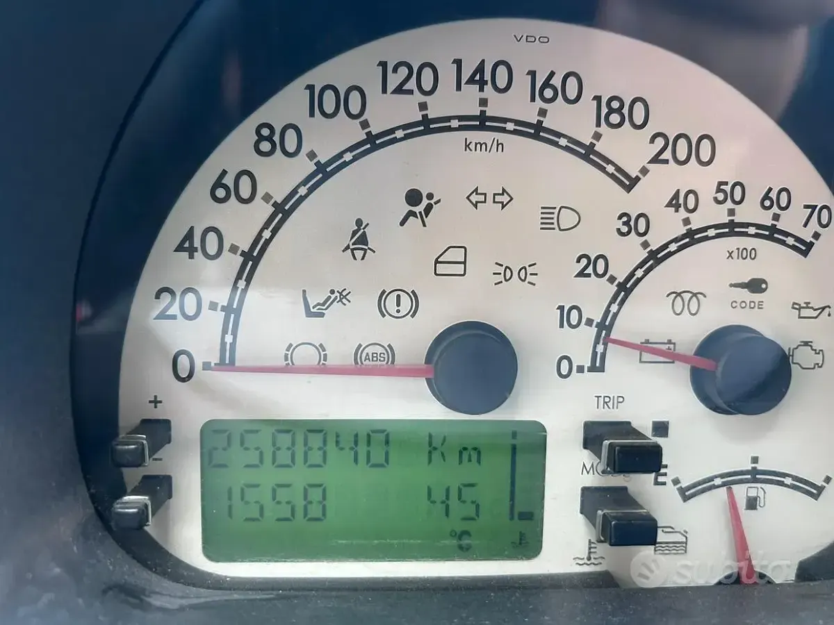 Usata Fiat Multipla 120 CV (88 kW) 2009 Grigio Monovolume