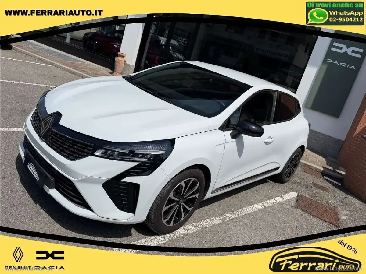 Usata Renault Clio V Techno 91 CV (66 kW) 2024 Bianco Berlina