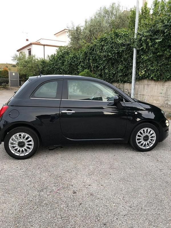Usata Fiat 500 Lounge 95 CV (69 kW) 2016 Nero Berlina