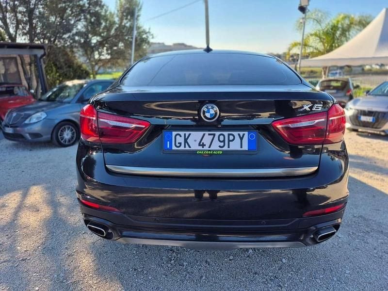 Usata BMW X6 M Sport 249 CV (183 kW) 2017 Nero SUV