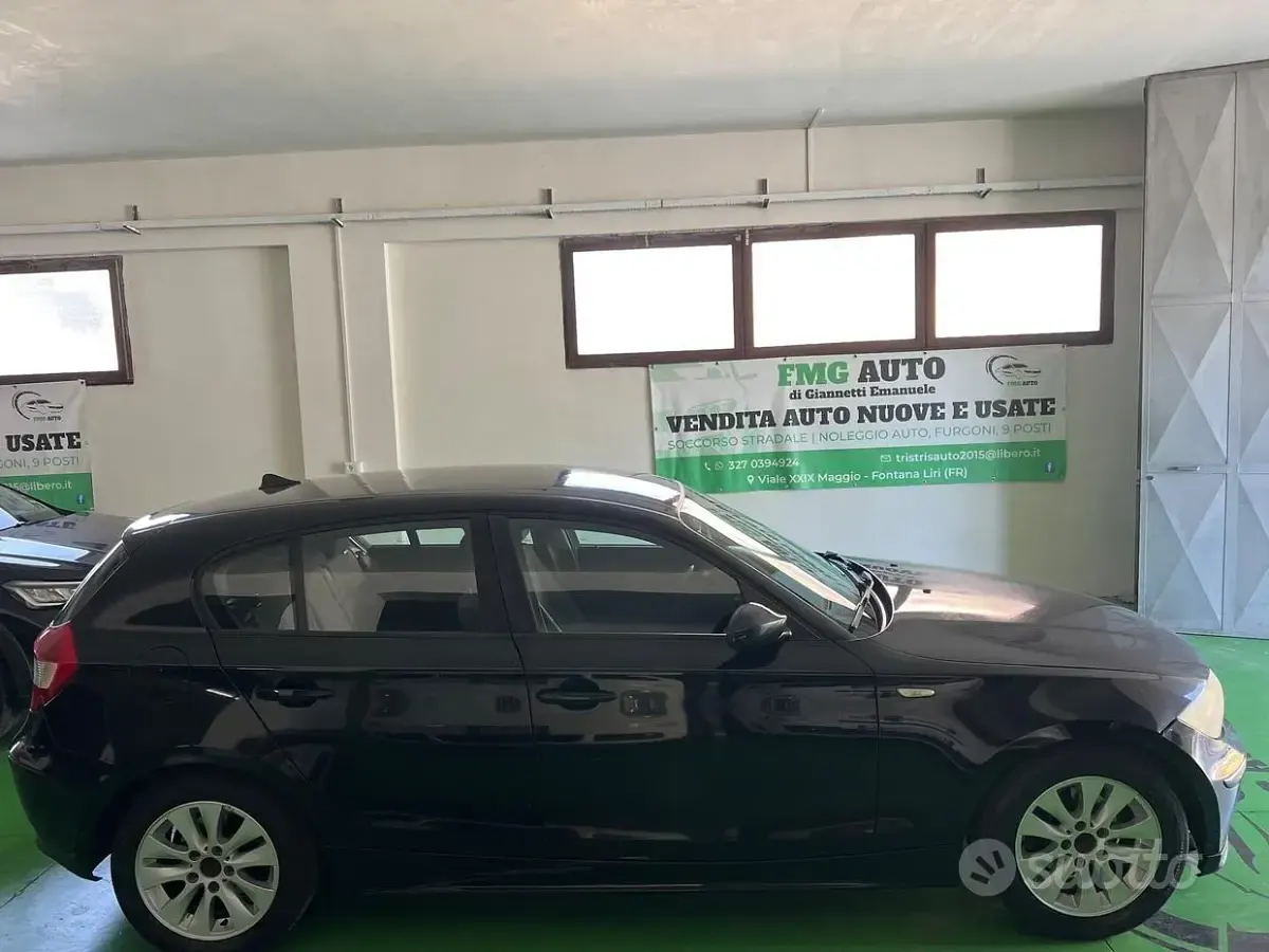 Usata BMW 118 143 CV (105 kW) 2007 Nero Utilitaria