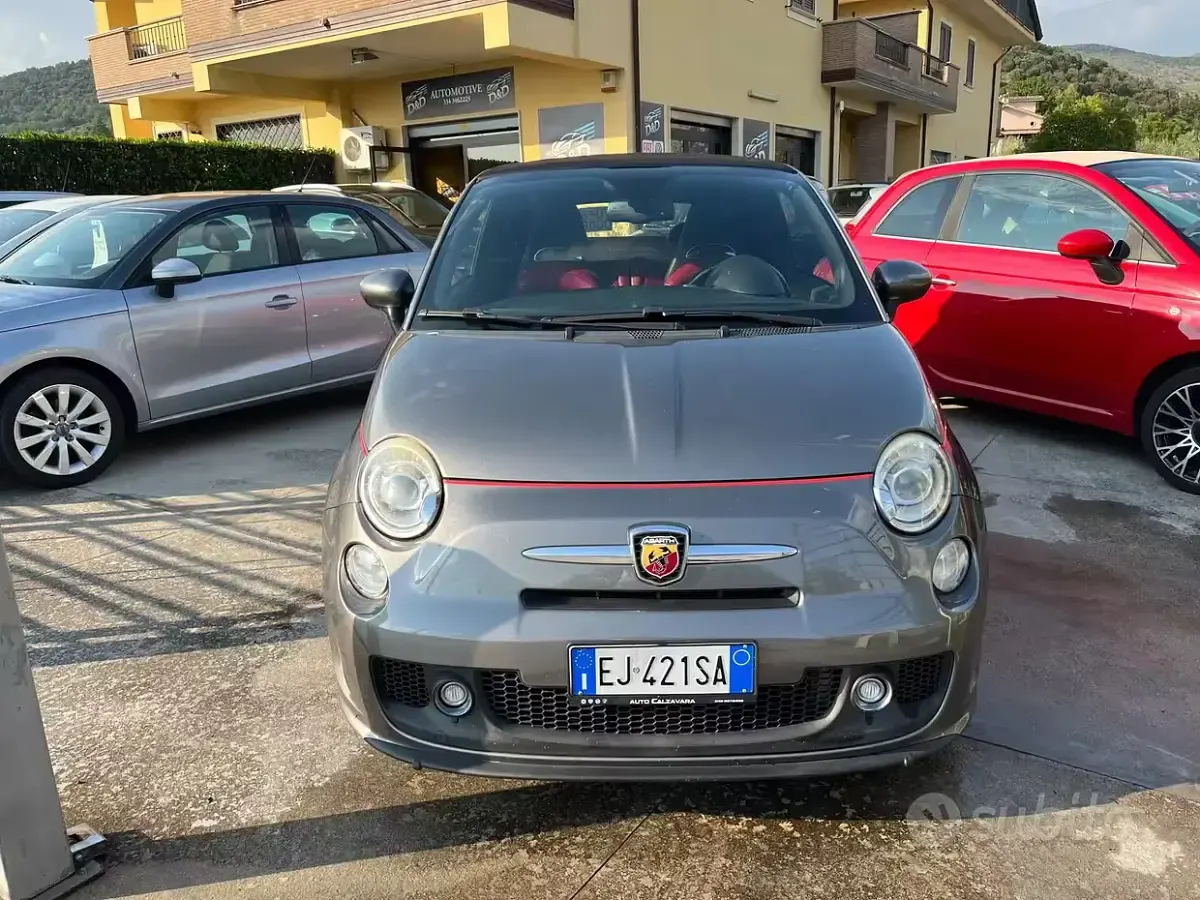 Usata Abarth 500C 140 CV (102 kW) 2011 Grigio Cabrio