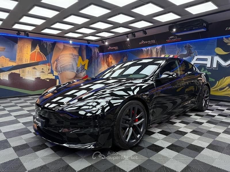 Usata Tesla Model S Plaid 759 kW (1033 CV) 2024 Nero Utilitaria