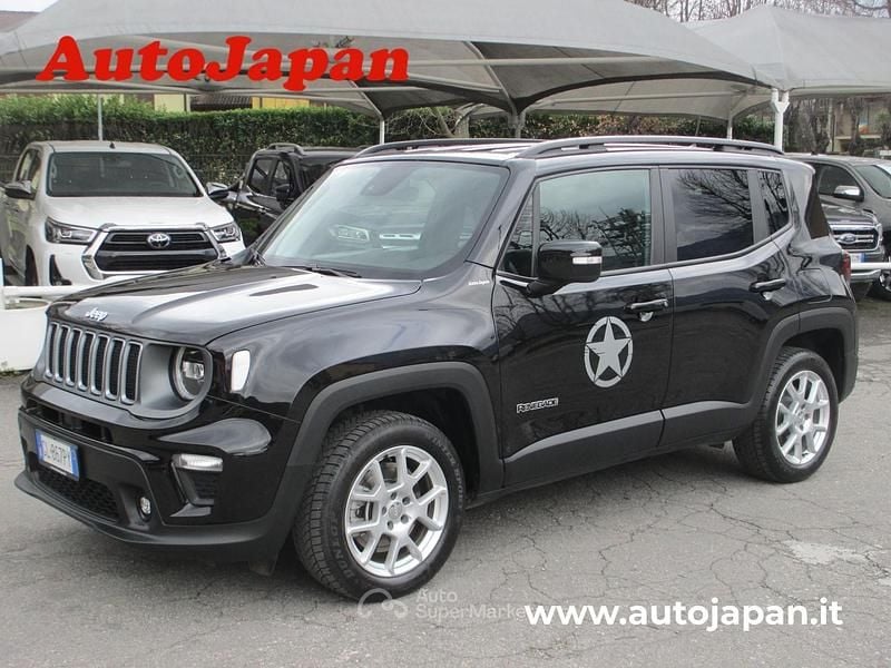 Nero pastello Usata 2022 Jeep Renegade Limited SUV | 22.800 € (Cara) - Immagine 1/4