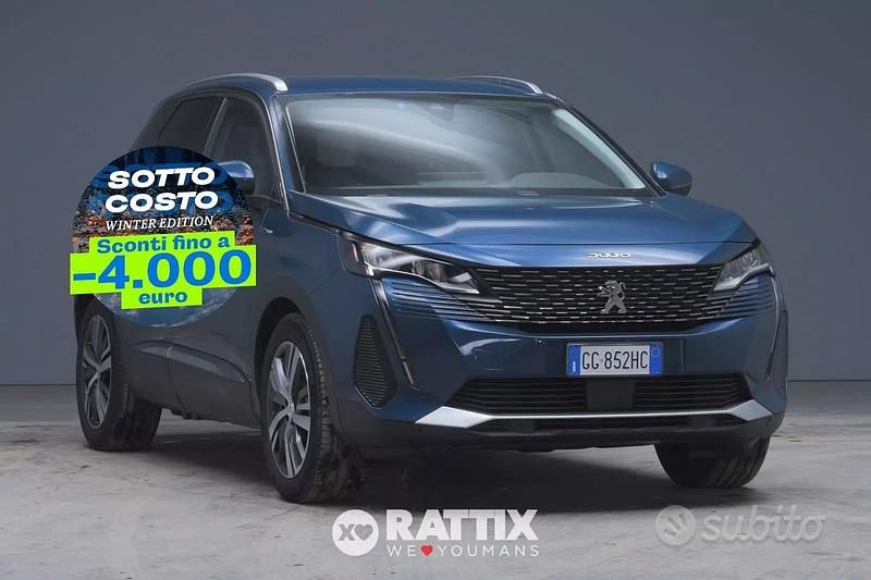 Blu Usata 2021 Peugeot 3008 Allure SUV | 16.934 € (Super prezzo) - Immagine 1/4