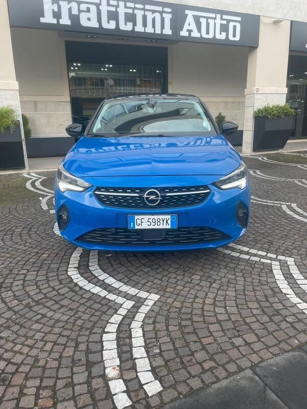 Usata Opel Corsa Elegance 75 CV (55 kW) 2021 Blu/azzurro Berlina