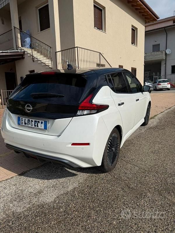 Usata Nissan Leaf N-Connecta 80 kW (109 CV) 2025 Bianco Utilitaria
